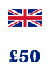 شارژ 50 پوندی پلی استیشن نتورک انگلیس
