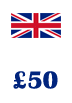 گیفت کارت 50 پوندی آیتونز انگلیس