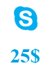 گیفت کارت 25 دلاری اسکایپ