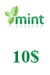 کارت 10 دلاری مینت