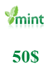 کارت 50 دلاری مینت