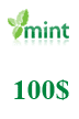 کارت 100 دلاری مینت