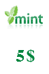 کارت 5 دلاری مینت
