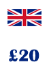 گیفت کارت 20 پوندی آیتونز انگلیس